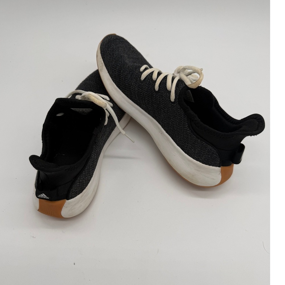 Adidas Cloudfoam Pure Womens Size 7.5 Black White Running Shoes Sneakers DB0694